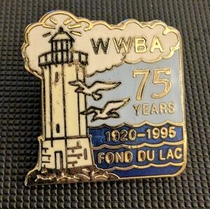 WWBA 75 Years Commemorative Pin